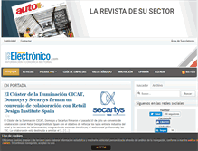 Tablet Screenshot of mundo-electronico.com